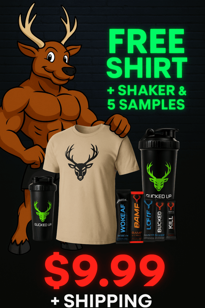 free bucked up t shirt